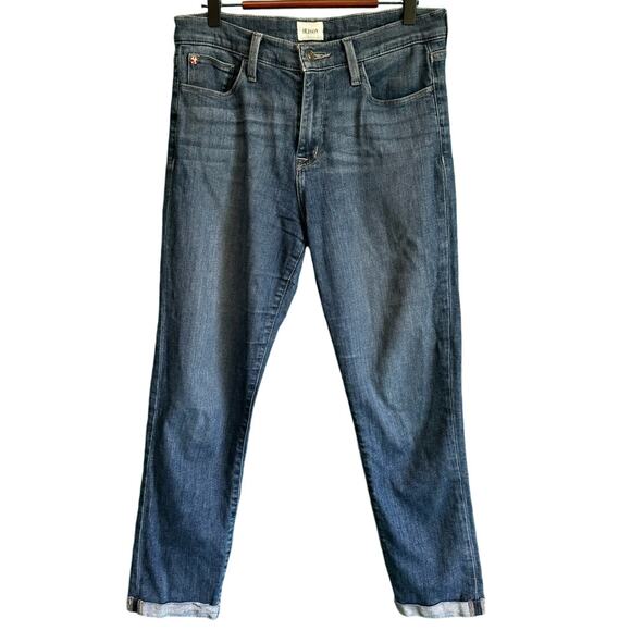 Hudson Jeans Natalie Enchantress Crop Straight Leg Jeans Women's 28 - Picture 1 of 10